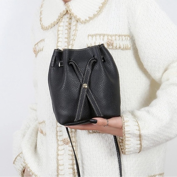 Handbag Soft Mini The Tote Crossbody Bags for Women Black Color - Picture 1 of 4